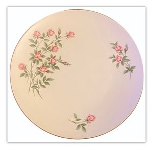 Edwin Knowles Sweetheart Rose Dinner Plate 10 1/4”